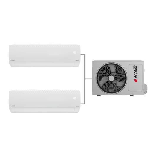 MA 091216 Multi Inverter 9+12 Klima 16.000 Btu/h Multi Klima