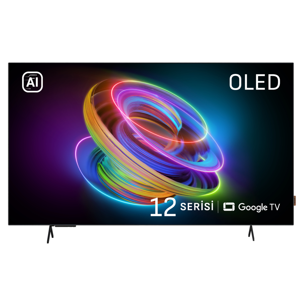Imperium 12 AI OLED 120 Hz 55" 4K UHD Google TV - A 1255 C AI Smart TV