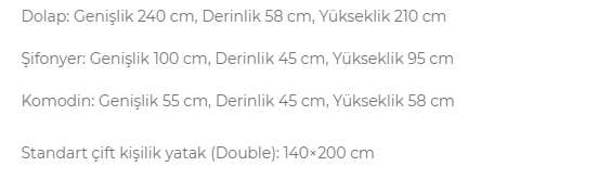 Malatya Yatak Odası Takımı